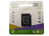 Карта памяти SD-adapter MicroSDHC UHS-I T&G 32GB