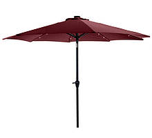Парасолька для кафе, парасолька торгова, парасолька вулична 2.7 м з ручкою для підіймання