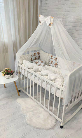 Комплект постільної білизни в дитяче ліжечко для хлопчика, фото 2