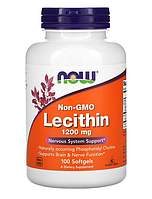 Лецитин от NOW Foods, 1200 мг, 100 капсул
