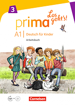 Prima Los geht's! 3 Arbeitsbuch mit Audio-CD und Stickerbogen / Рабочая тетрадь