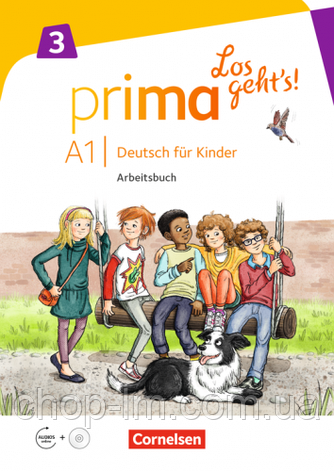 Prima Los geht's! 3 Arbeitsbuch mit Audio-CD und Stickerbogen / Рабочая тетрадь, фото 2