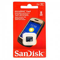 Карта пам'яті microSD SanDisk 8 Gb 4 Class