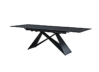 Стол обеденный раскладной Бруно TML-880 неро маркина+черный 180-240x90x76 керамика/стекло/металл