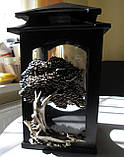 Лампада ритуальна на могилу з полімера Дерево, фото 4