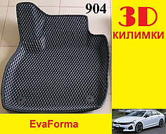 3D килимки EvaForma на Kia Optima / K5 '20-, килимки ЕВА
