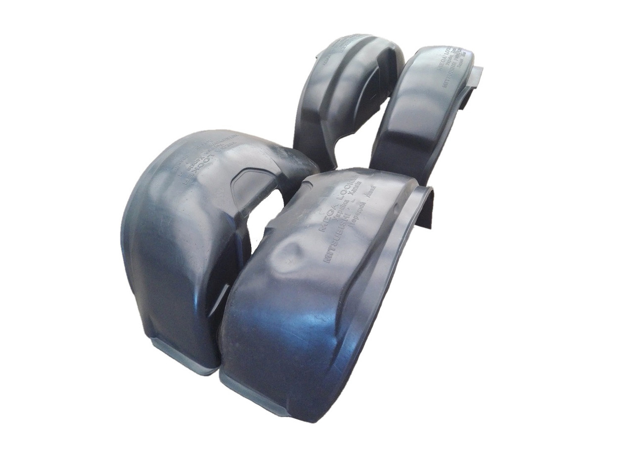 Підкрилки комплект (передні + задні) MITSUBISHI L200 (2006–2015), арт. MG29.41/1, MEGA LOCKER, Україна