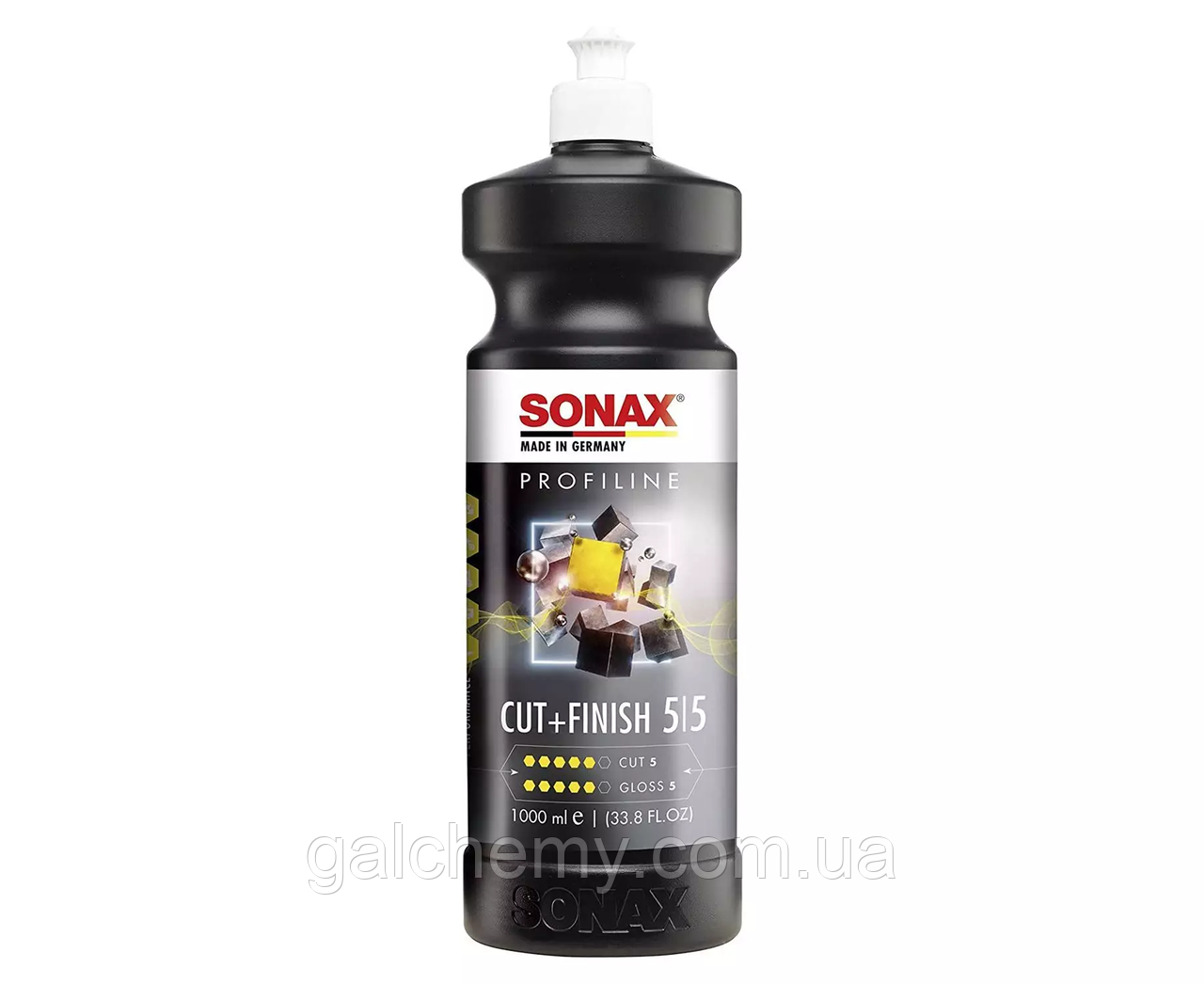 Поліроль для кузова автомобіля 1 л PROFILINE Cut + Finish 5-5, ТМ SONAX, фото 1