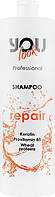 Шампунь для осветленных и сухих волос You look Shampoo Repair 1000ml