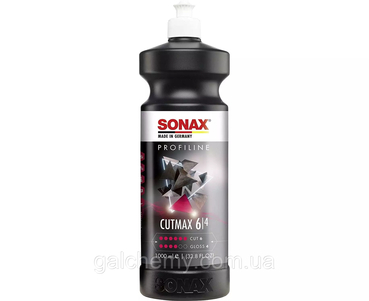 Поліроль для кузова автомобіля (1 л) SONAX PROFILINE CutMax 6-4, ТМ SONAX