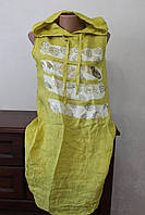 Плаття льон з капюшоном