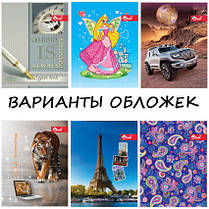 Блокнот А7 64л. обкладинка ПВХ глянцева, кольорова, блок офсет імпортний. 60г/м2, клітина мікс, фото 3