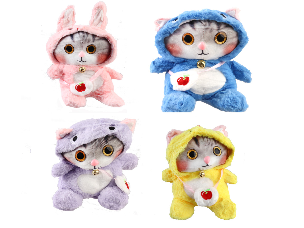 М'яка іграшка кошеня, з дзвіночком