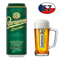 Пиво ж/б світле Staropramen Smíchov 10% 0,5 л Чехія