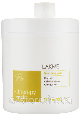 Поживна маска для сухого волосся Lakme K.Therapy Repair Nourishing Mask