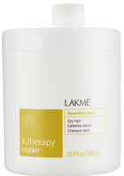 Питательная маска для сухих волос Lakme K.Therapy Repair Nourishing Mask