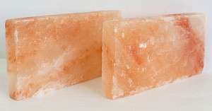 Гималайская розовая соль, плитка 20х10х2,5см для бани и сауны - фото 1 - id-p265490758