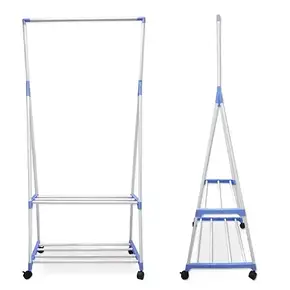 Вішалка для одягу Clothes Rack 68х43.9х152см ⁇ Шафа органайзер, фото 3