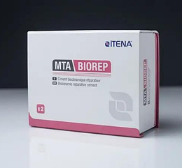 MTA-BIOREP (МТА-БІОРЕП) біокерамічний цемент для реставрацій, 2 капсули порошку + 2 рідини, ITENA