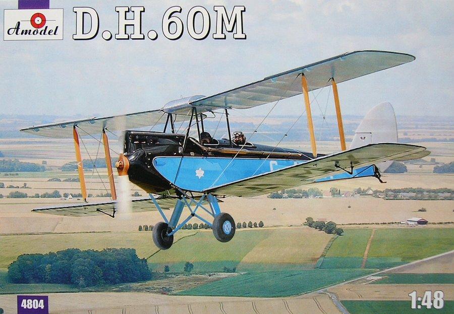 Пластикова модель 1/72 A-model 4804 британський багатоцільовий літак De Haviliand DH-60M Motg, фото 1