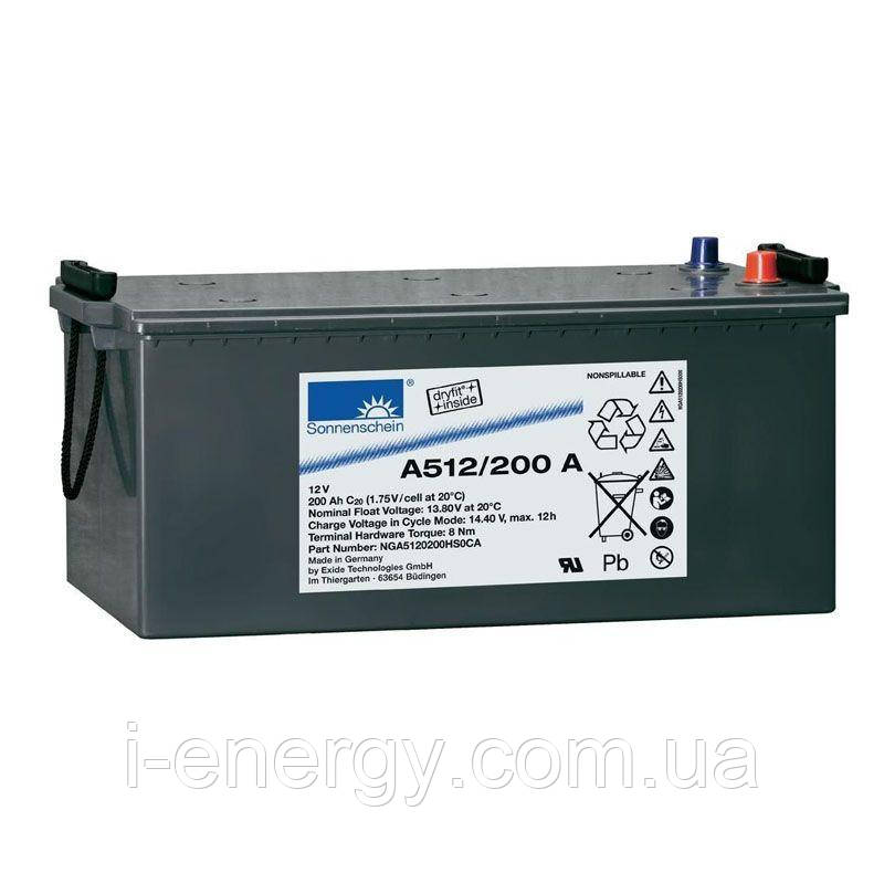 Аккумулятор Sonnenschein A512/220.0 A GEL 12В 220Аг
