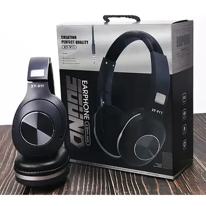 Навушники дротові CREATING PERFECT QUALITY XY-911 ⁇ Навушники bluetooth XY-911 ⁇ навушники накладні, фото 1