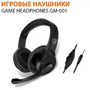 Ігрові дротини Game Headphones GM-001 ⁇ Навушники bluetooth GM-001 ⁇ навушники накладні, фото 4