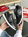 Кроссовки мужские черные Nike Air JORDAN 1 Low (06323), фото 10