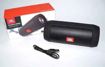 Бездротова портативна bluetooth колонка Charge mini Чорна, фото 1