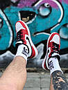 Кроссовки мужские красные Nike Air Jordan Low Chicago (01683), фото 9