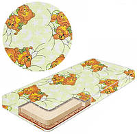 Матрас для детской кроватки КПК-SuperLUX кокос-поролон-кокос, 120х60 см. Толщина 10 см.
