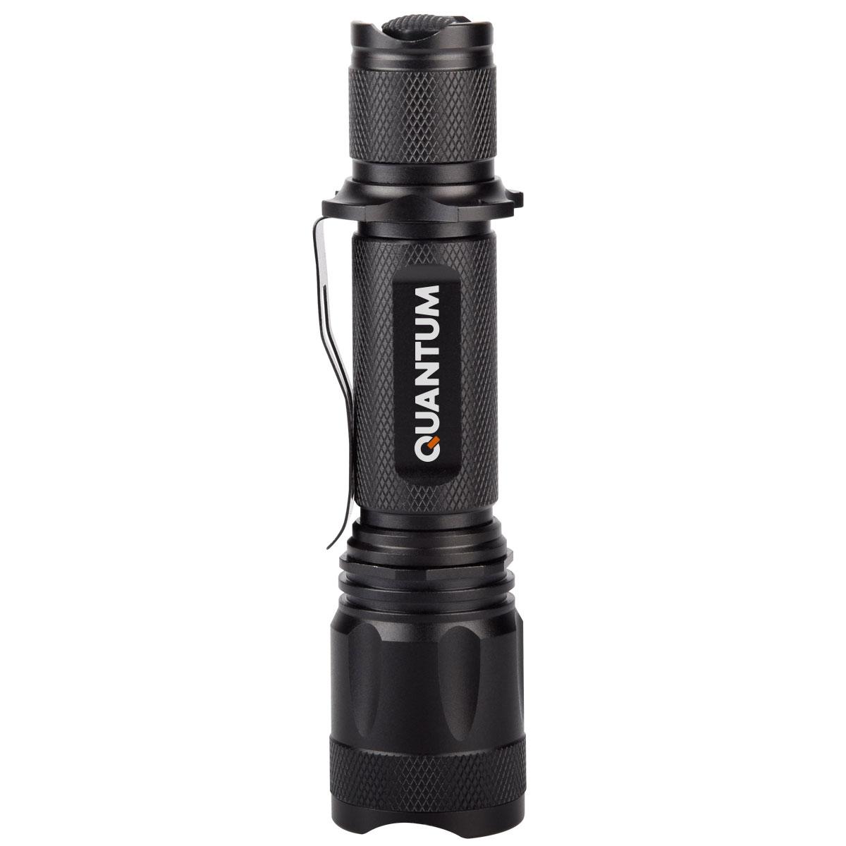 Ліхтар Quantum ручний Techno 10W LED з USB + Li-ion 18650/1500mAh, blister (QM-FL1010-18650/1500-PB)