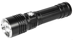 Ліхтар Quantum ручний Solid-M 10W LED з USB + Li-ion 18650/1500mAh, blister (QM-FL1020-18650/1500-PB)