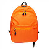 Рюкзак міський спортивний молодіжний для поїздок прогулянок школи секцій / друк логотипу від 20 шт Помаранчевий, фото 2
