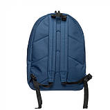 Рюкзак міський спортивний молодіжний для поїздок прогулянок школи секцій / друк логотипу від 20 шт Темно-синій, фото 4