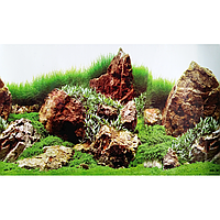 Фон для акваріума щільний з висотою 60 см №YH002