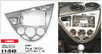 2-DIN переходная рамка FORD Focus 1998-2004 (Left Wheel / Silver), CARAV 11-549