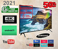Телевізори Samsung Smart TV Самсунг 4K 32 Ultra HDTV, LED, IPTV, T2, WIFI Android 11.0 Смарт ТВ 2020