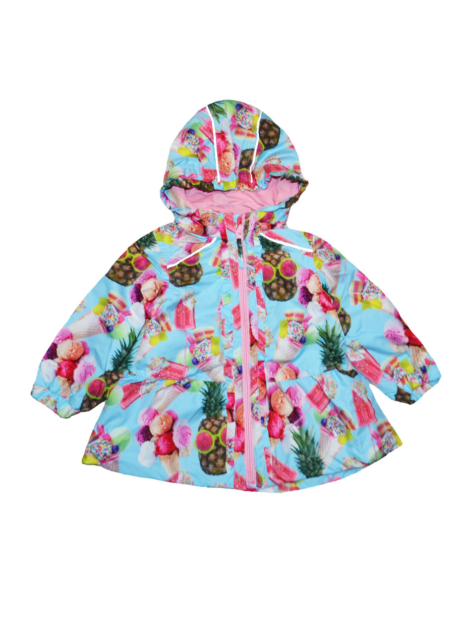 Куртка дитяча яскрава дівчаткам на теплу весну-осінь