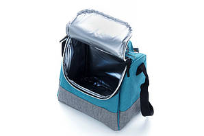 Термосумка 8 л бірюзова (25*15*21см) СИЛА