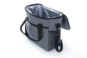 Термосумка 17 л серая (31*18*30sм) СІЛА