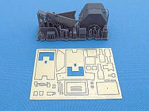 Набір фототравлення для деталірування вертольота AH-1G Кобра. Інтер'єр. 1/32 METALLIC DETAILS MDR3219, фото 3