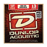 Струни DUNLOP DAB1356 80/20 BRONZE MEDIUM (13-56), фото 3