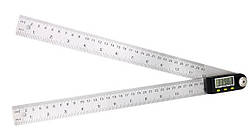 Кутомір електронний (транспортир, малка ) Shahe 5422-300 з лінійкою 300 мм