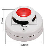 Оптико-пожежний датчик диму і чадного газу TM-VKL002, фото 2