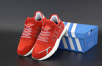 Чоловічі Кросівки Adidas Nite Jogger Red White 43-44-45