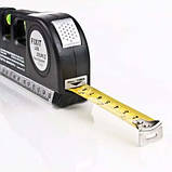 Лазерний рівень нівелір Fixit Laser Level Pro PRO 3 в 1 (лазерний, рідинний рівень і рулетка), фото 4