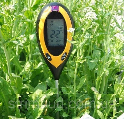 Аналізатор ґрунту 4 в 1 AMTAST AMT-300 з підсвічуванням, фото 1