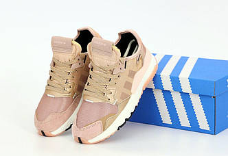 Жіночі Кросівки Adidas Nite Jogger Pink White 38