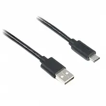 Дата-кабель Cablexpert CCP-USB2-AMCM-1M 1m USB(тато) - USB Type C(тато) Black